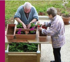 mise en place d'un jardin thérapeutique en maison de retraite (Papycool)